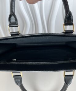 Louis Vuitton Black Epi Leather Sac Plat GM tote - Image 5