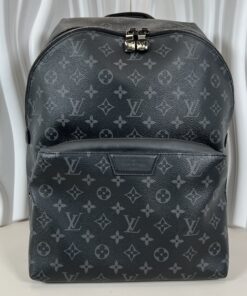 Louis Vuitton Discovery Backpack PM (Model M22558) in Monogram Eclipse canvas RFID