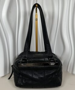 Chanel Square Stitch Bowler Bag
