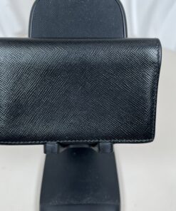 Prada Saffiano Leather Card Holder / Compact Wallet - Image 2