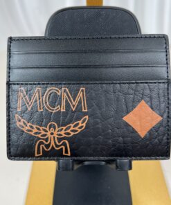 MCM Aren Maxi Visetos Card Case NWT