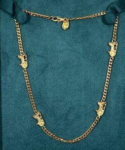 Celine Horse Carriage Necklace