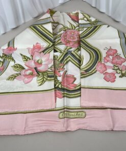 Hermès Vintage "Caraïbes" Silk Carré 90 size 36"x36" - Image 4
