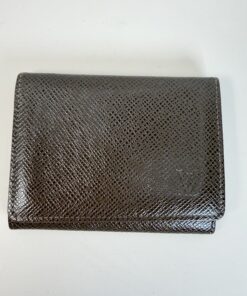Louis Vuitton Taiga Leather Business Card Holder