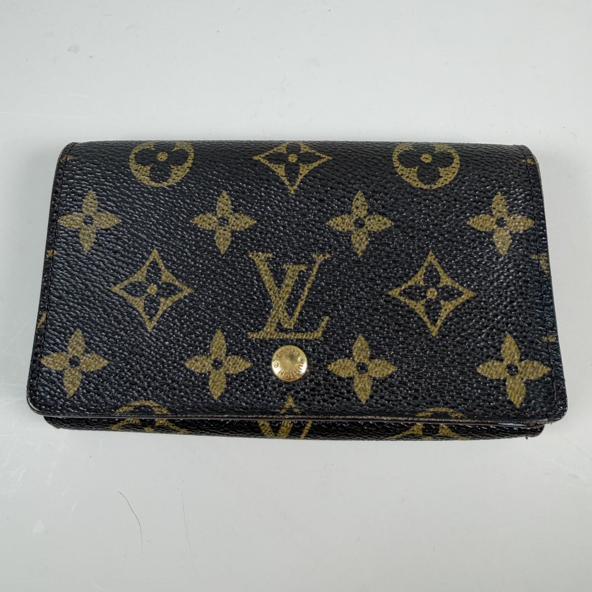 Louis Vuitton Monogram Porte Monnaie Billets Tresor Wallet