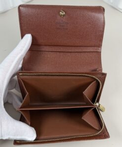 Louis Vuitton Monogram Porte Monnaie Billets Tresor Wallet - Image 3
