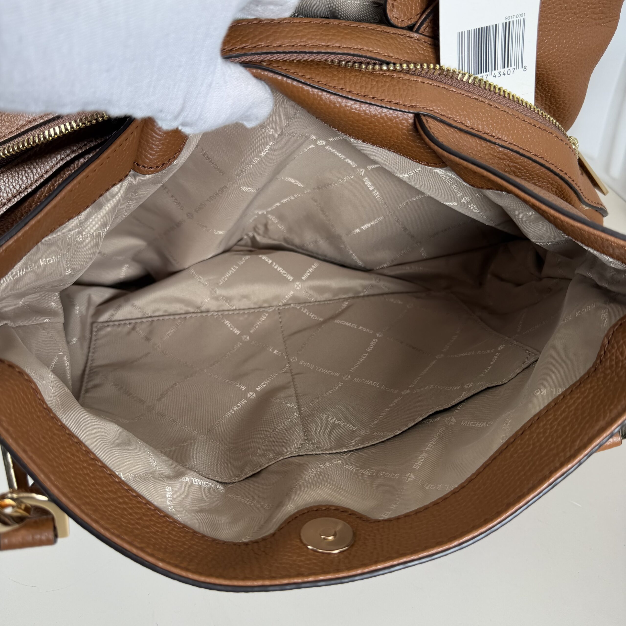 Michael Kors Leighton Large Shoulder Bag NWT - Image 7