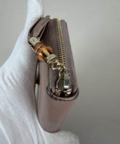 Gucci Bamboo Tassel Zip Around Wallet - Image 3