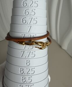 Alternative view of Hermes Jumbo Hook Double Tour (Double Wrap) Bracelet