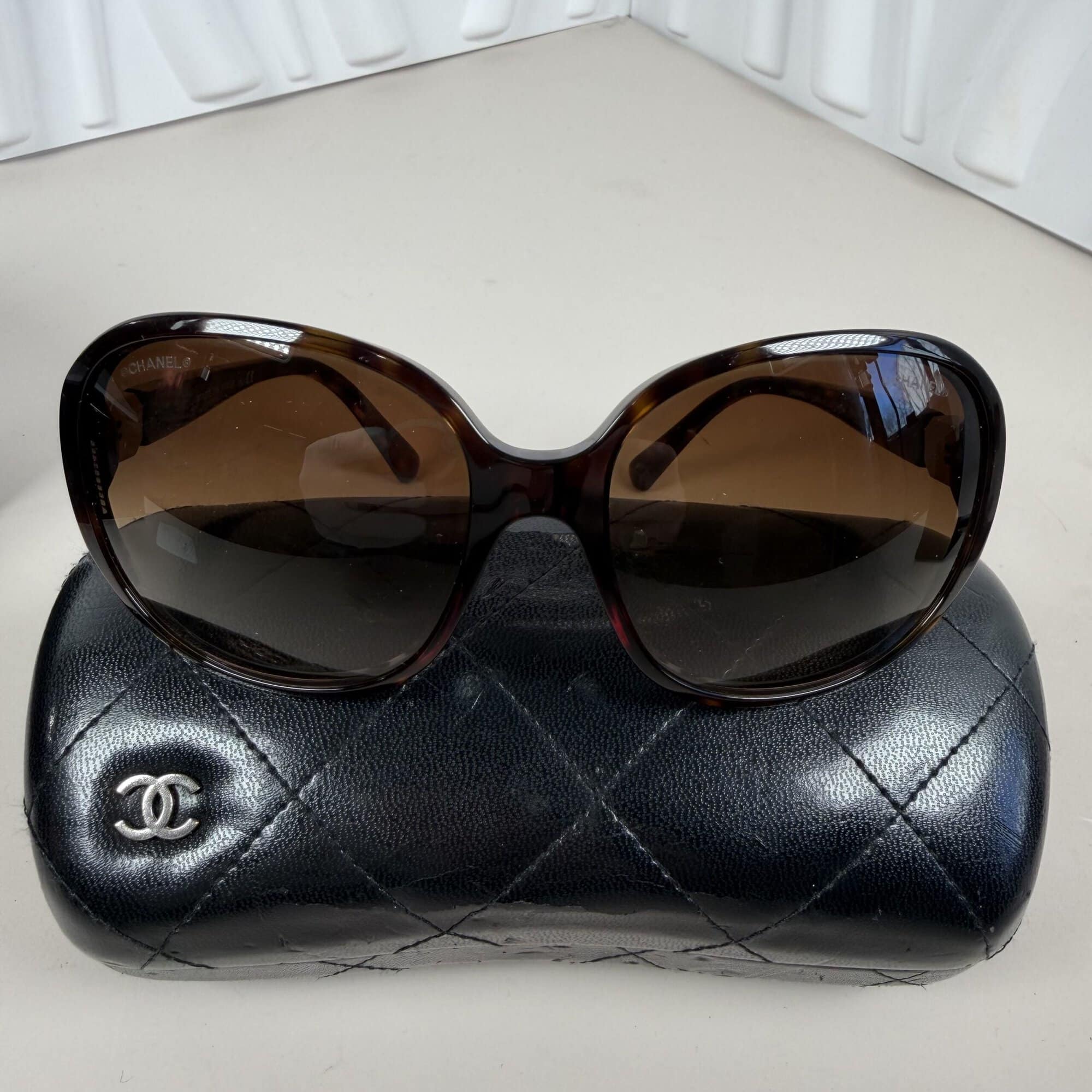 Chanel CC Oversized Butterfly Sunglasses (Style 5174)