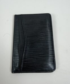 Alternative view of Louis Vuitton Black Epi Leather Pocket Organizer/Porte Cartes card holder