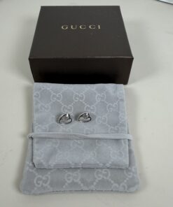 Alternative view of Gucci Heart Butterfly Stud Earrings
