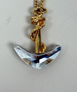 Swarovski Crystal Memories Anchor Necklace - Image 3