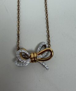 Swarovski Lifelong Bow Pendant Necklace