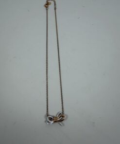 Alternative view of Swarovski Lifelong Bow Pendant Necklace
