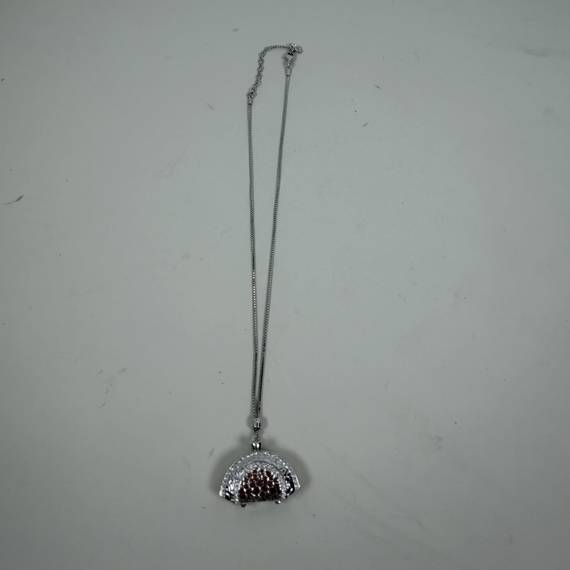 Swarovski Crystal Purse Pendant Necklace - Image 2
