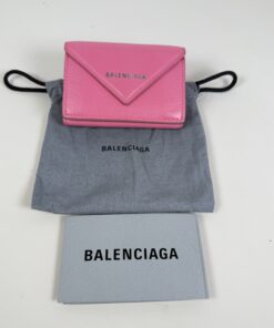 Alternative view of Balenciaga Papier Mini Wallet in Vibrant Pink