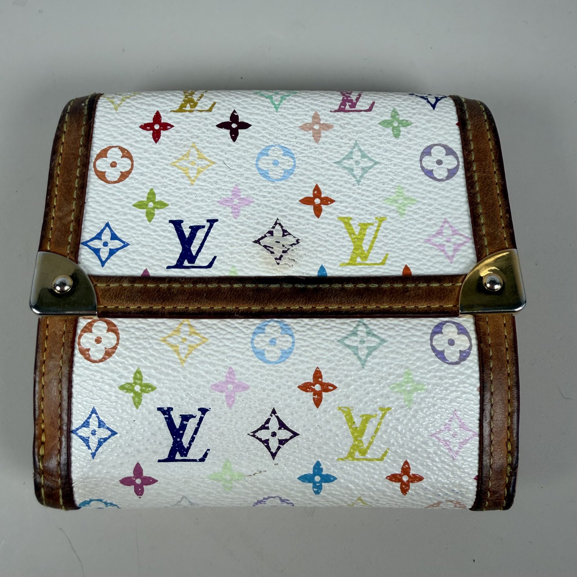 Louis Vuitton x Takashi Murakami Elise Wallet