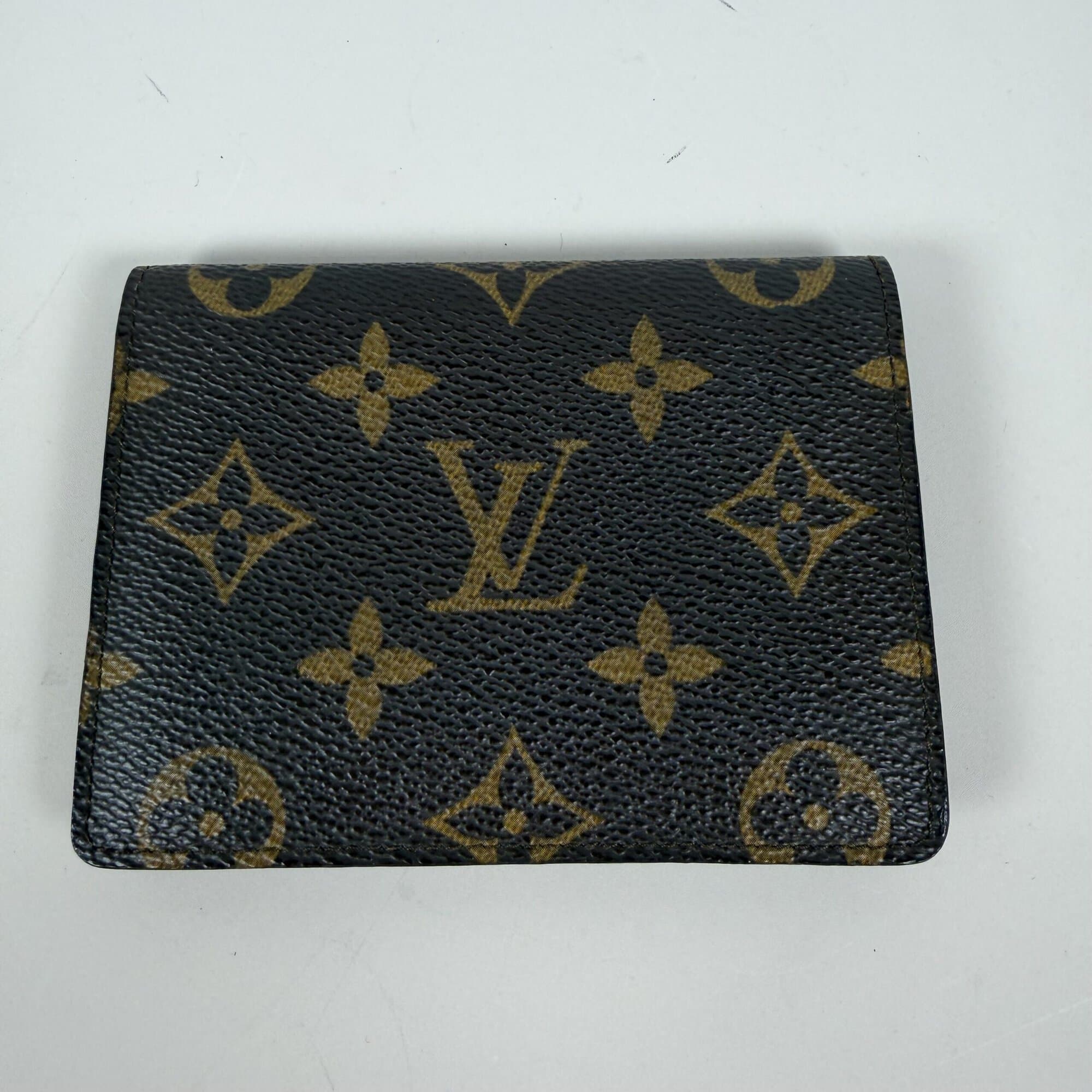 Louis Vuitton Monogram Card Case with Multi ID windows