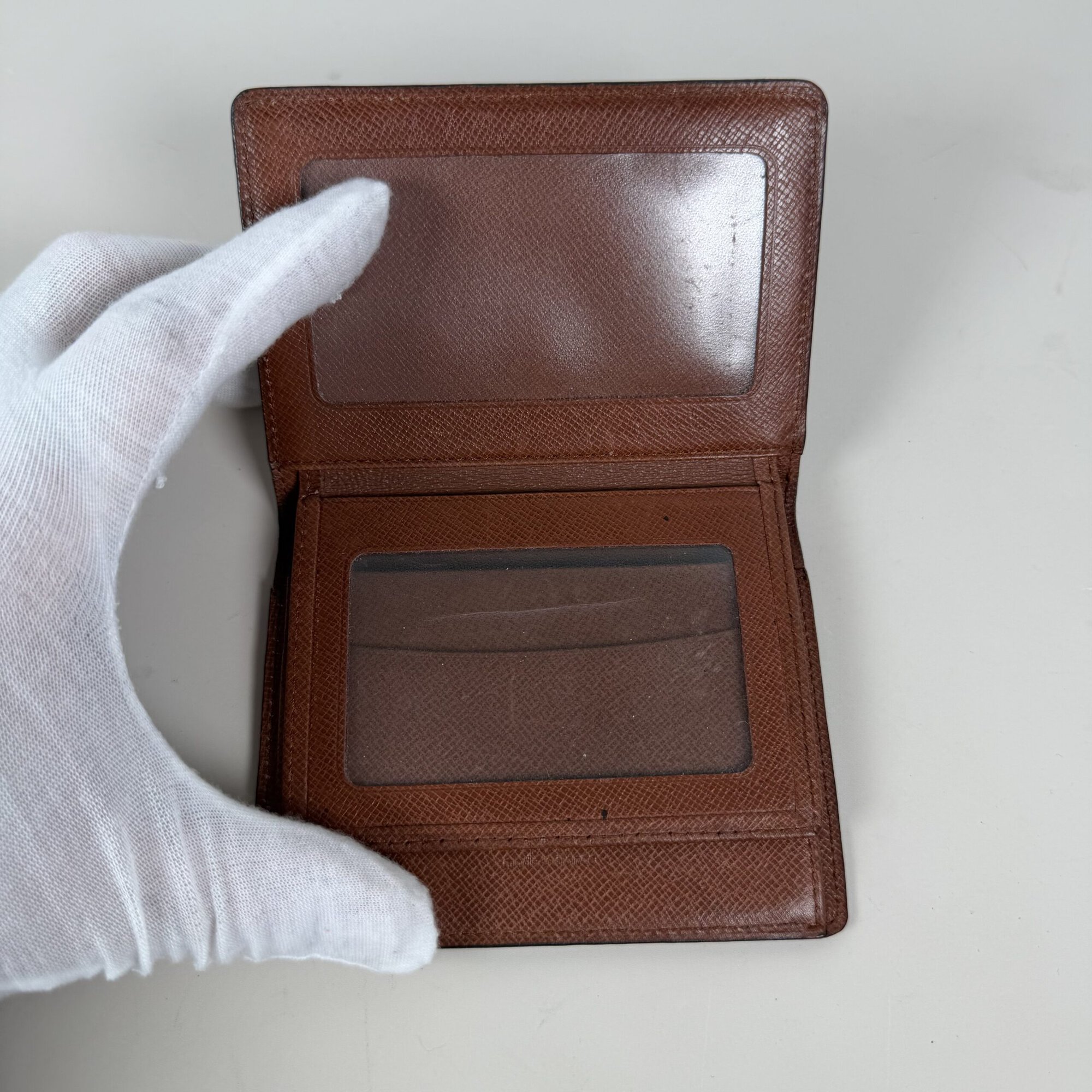 Louis Vuitton Monogram Card Case with Multi ID windows - Image 2