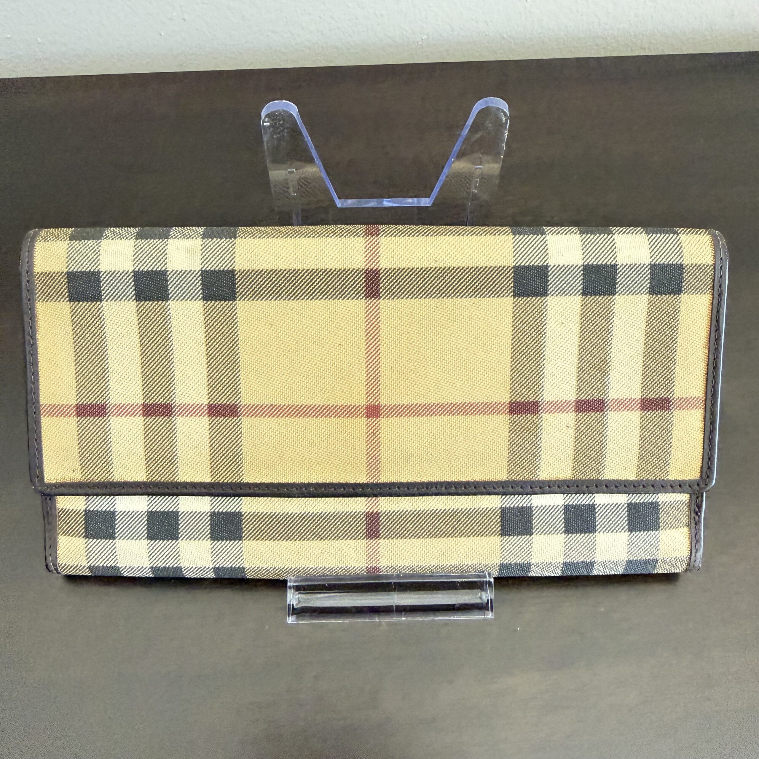 Burberry Nova Check Long Continental Wallet
