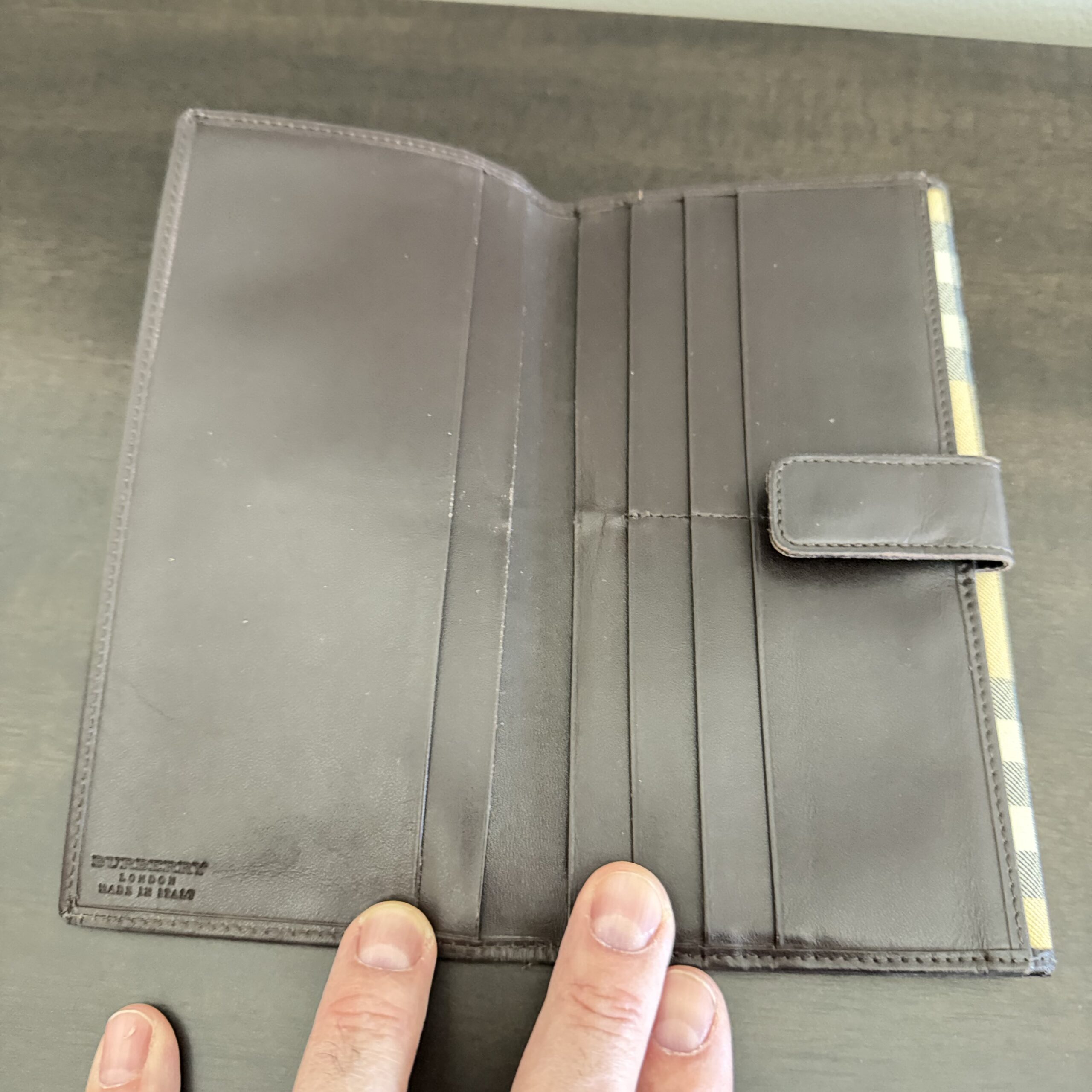 Burberry Nova Check Long Continental Wallet - Image 4