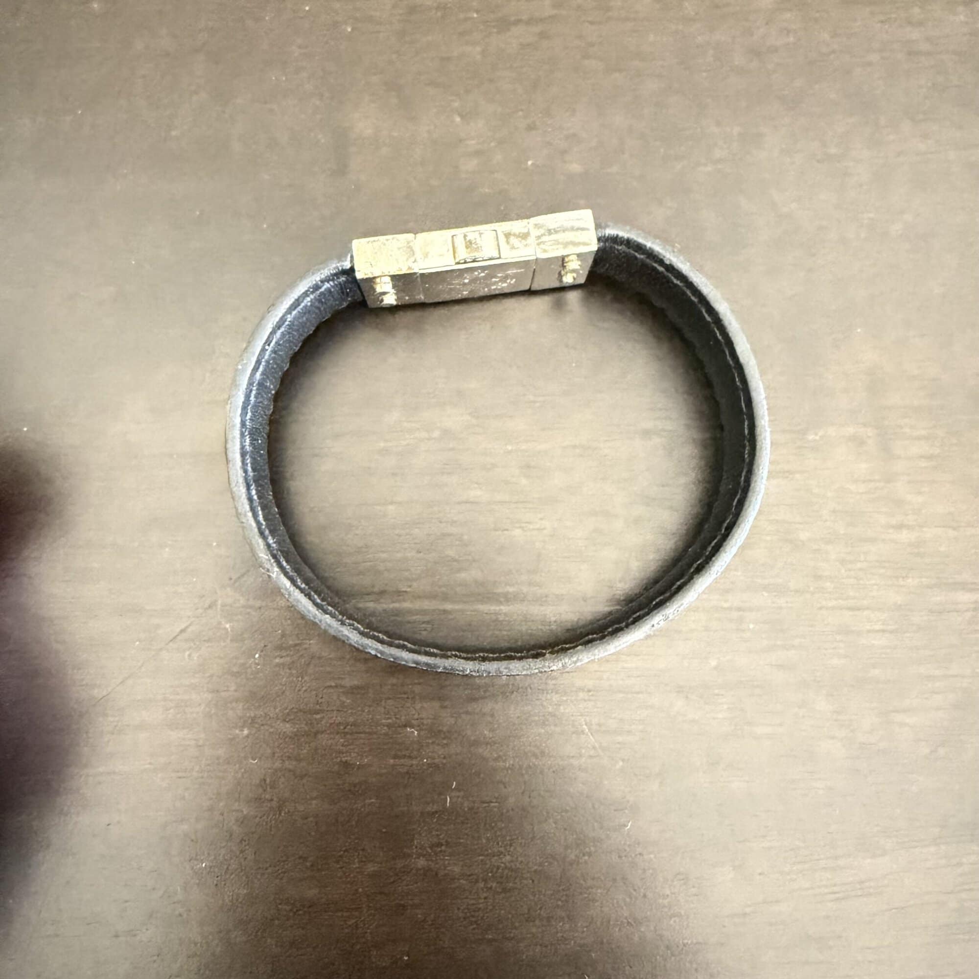 Louis Vuitton Check It Reversible Bracelet Damier graphite/Black - Image 2