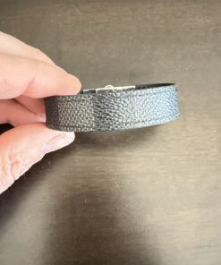 Louis Vuitton Check It Reversible Bracelet Damier graphite/Black - Image 4