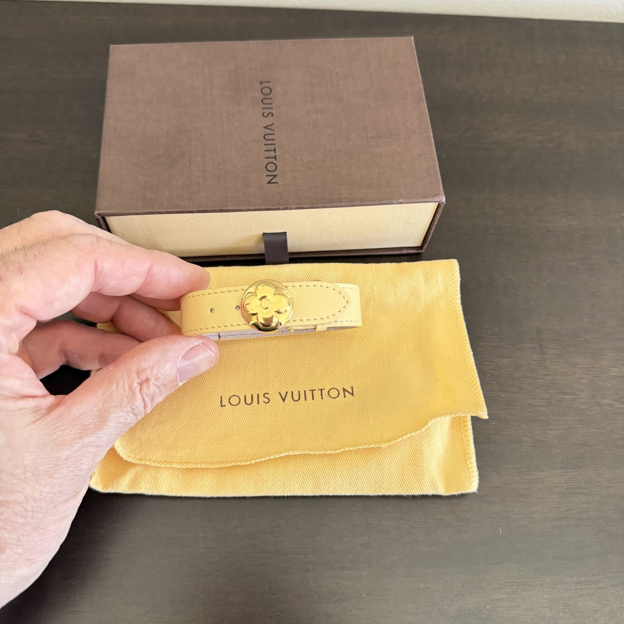 Louis Vuitton Monogram Good Luck Bracelet aka the "Wish"