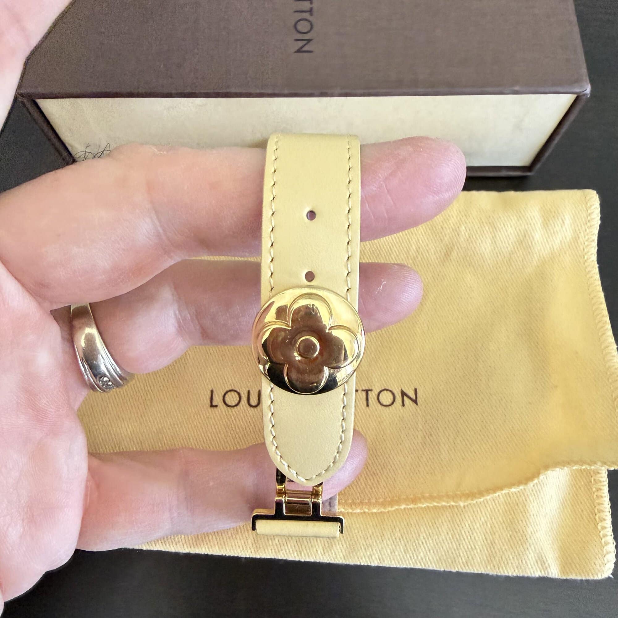 Louis Vuitton Monogram Good Luck Bracelet aka the "Wish" - Image 3
