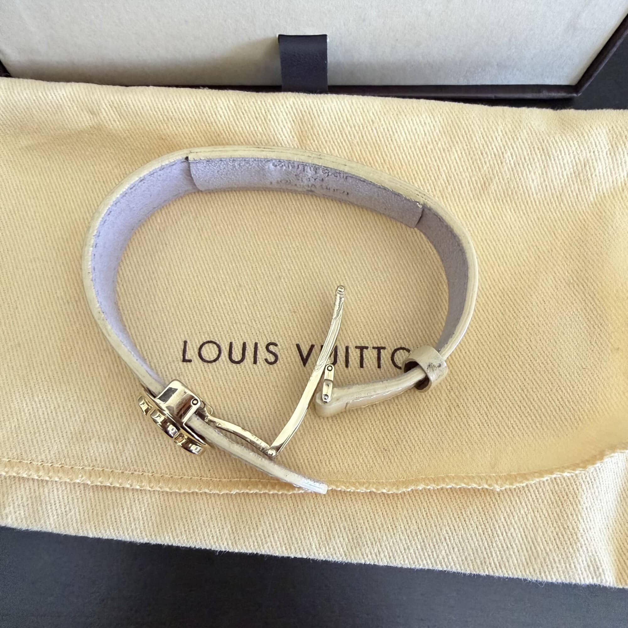 Louis Vuitton Monogram Good Luck Bracelet aka the "Wish" - Image 5