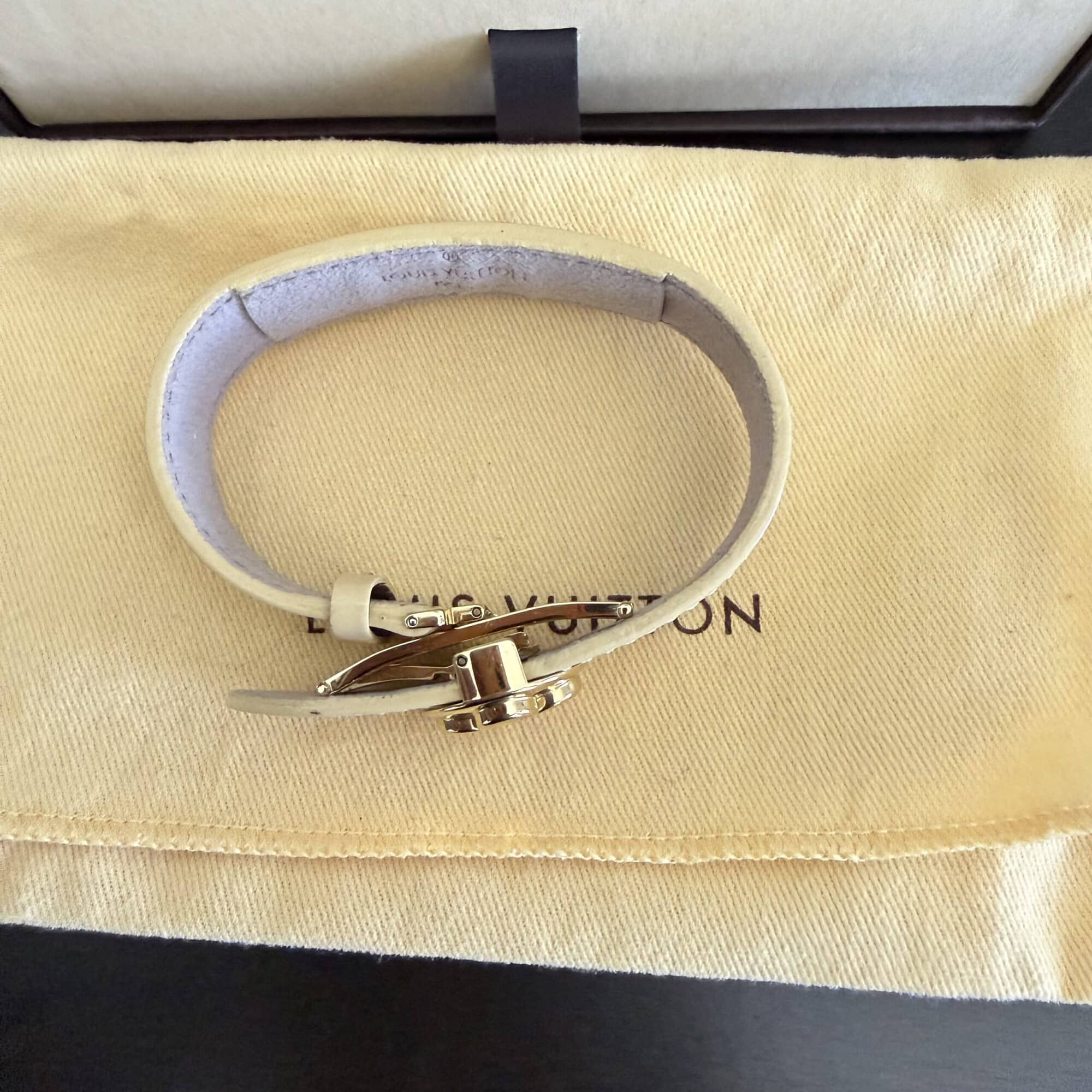 Louis Vuitton Monogram Good Luck Bracelet aka the "Wish" - Image 6