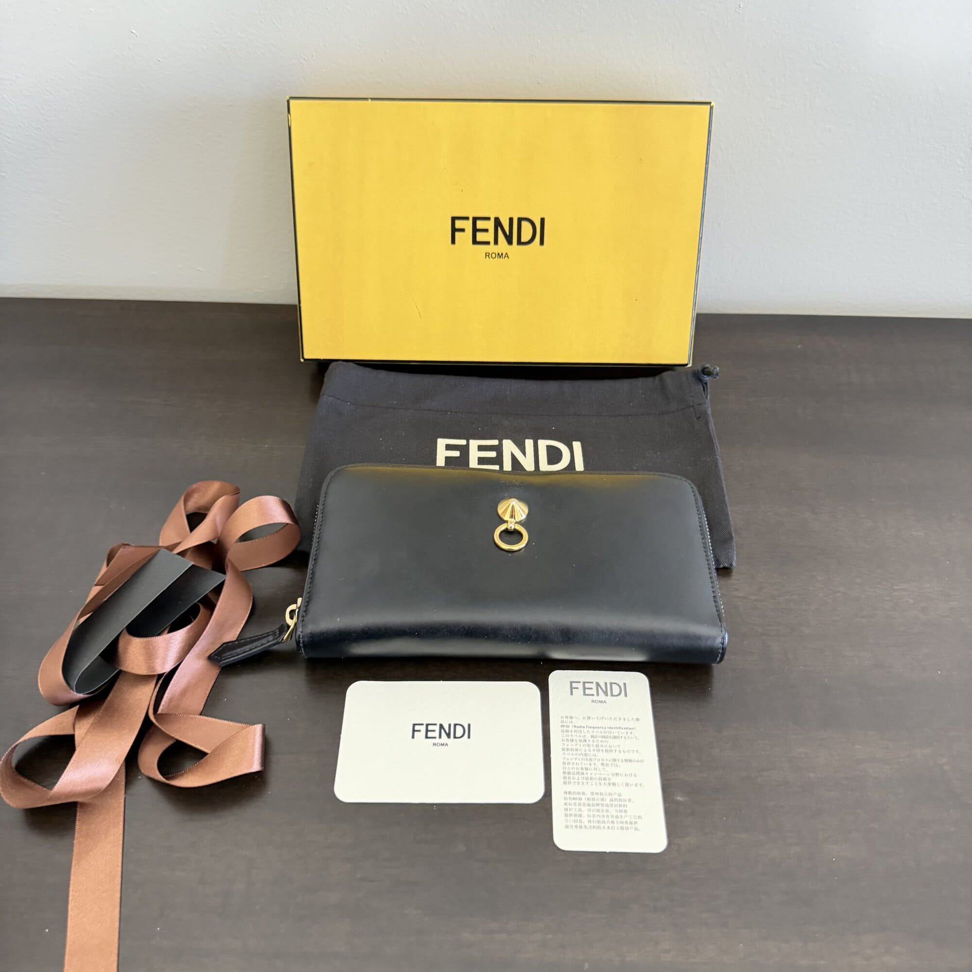 Fendi By The Way Zip-Around Long Wallet - Image 2