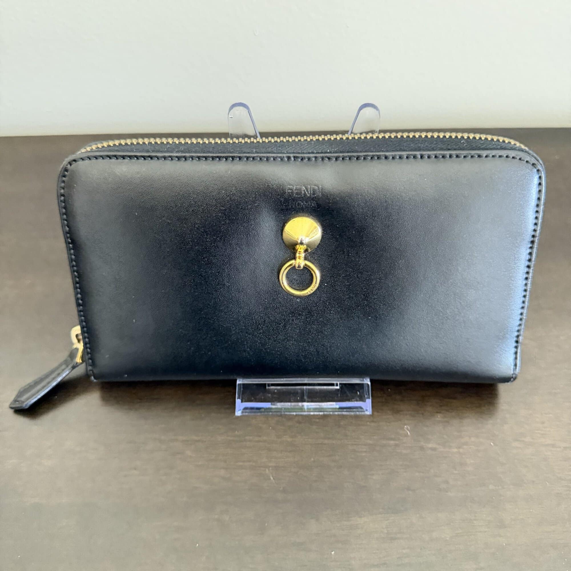 Fendi By The Way Zip-Around Long Wallet