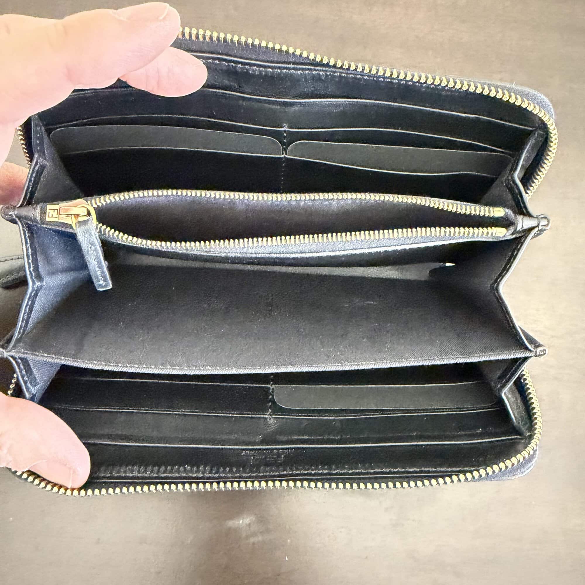 Fendi By The Way Zip-Around Long Wallet - Image 9