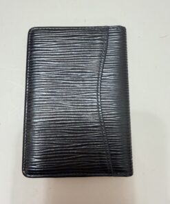 Alternative view of Louis Vuitton Pocket Organizer in signature Black Epi Leather