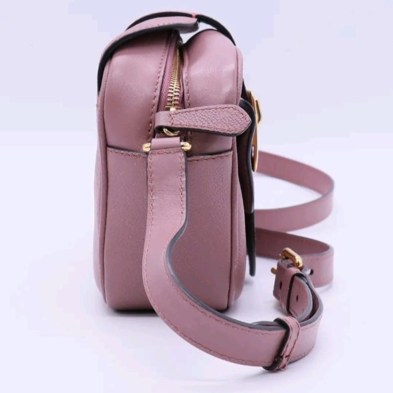 Burberry Small Buckle Crossbody Bag - Dusty Pink - Image 2