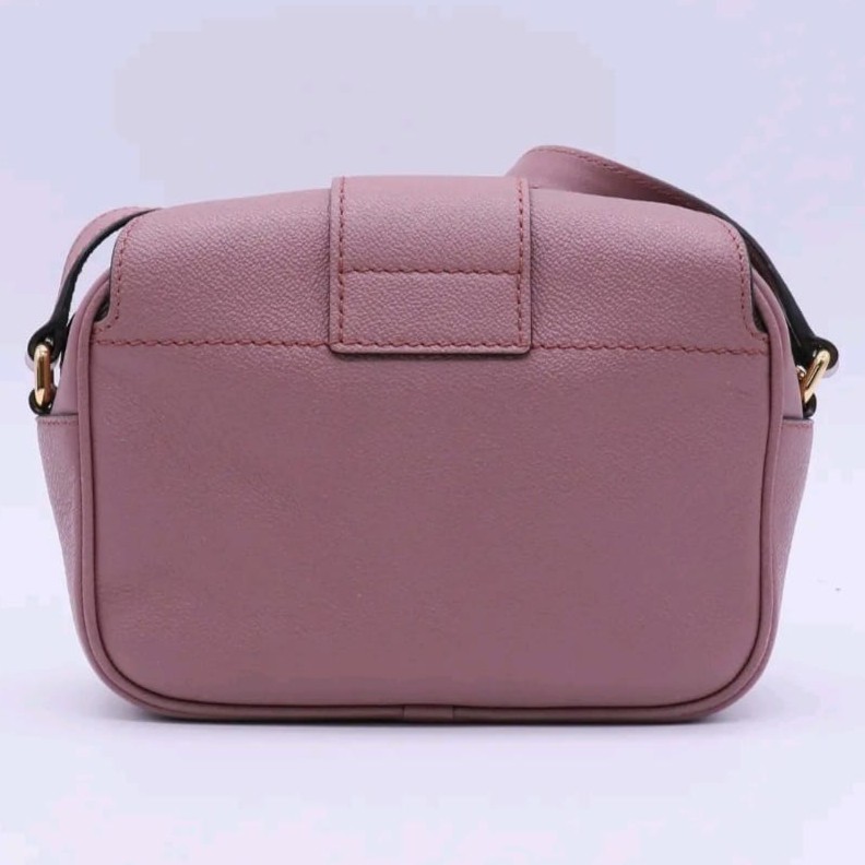 Burberry Small Buckle Crossbody Bag - Dusty Pink - Image 3