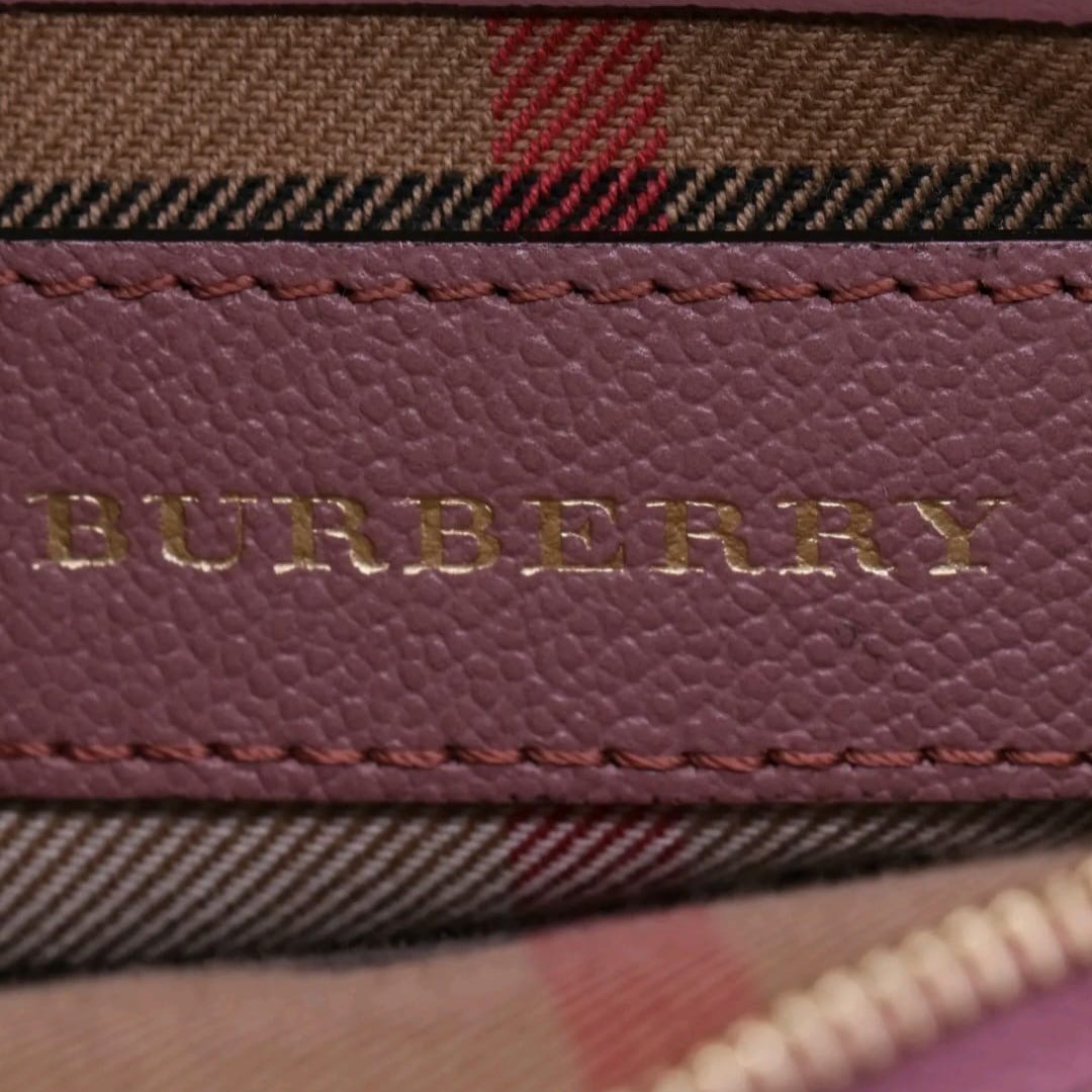 Burberry Small Buckle Crossbody Bag - Dusty Pink - Image 4