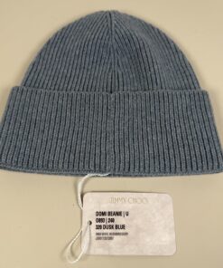 Alternative view of Jimmy Choo Domi Beanie in Dusk Blue