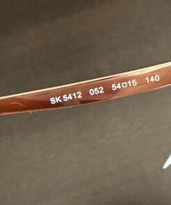 Swarovski SK 5412 052 Havana Crystal Eyeglasses 54-15-140, additional view 3