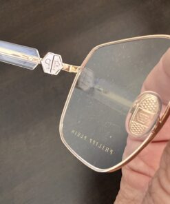 Philipp Plein Plein Queen VPP126S Rose Gold Size 57/16/140 Eyeglasses - Image 5