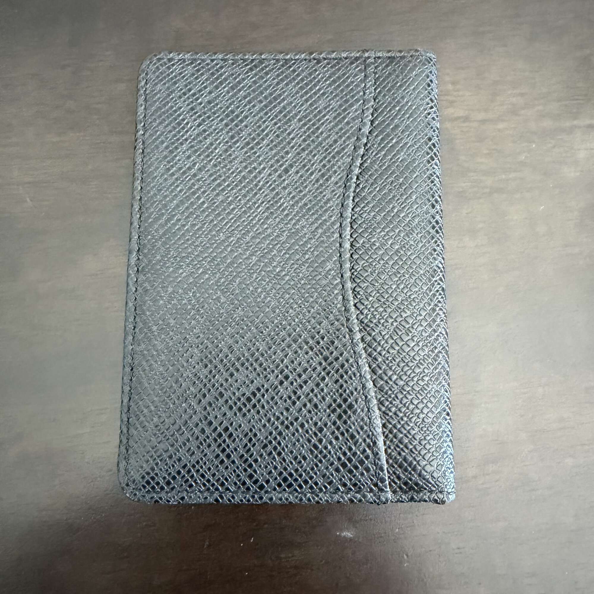 Louis Vuitton Pocket Organizer in black Taiga leather - Image 2