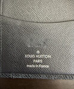 Louis Vuitton Pocket Organizer in black Taiga leather - Image 6
