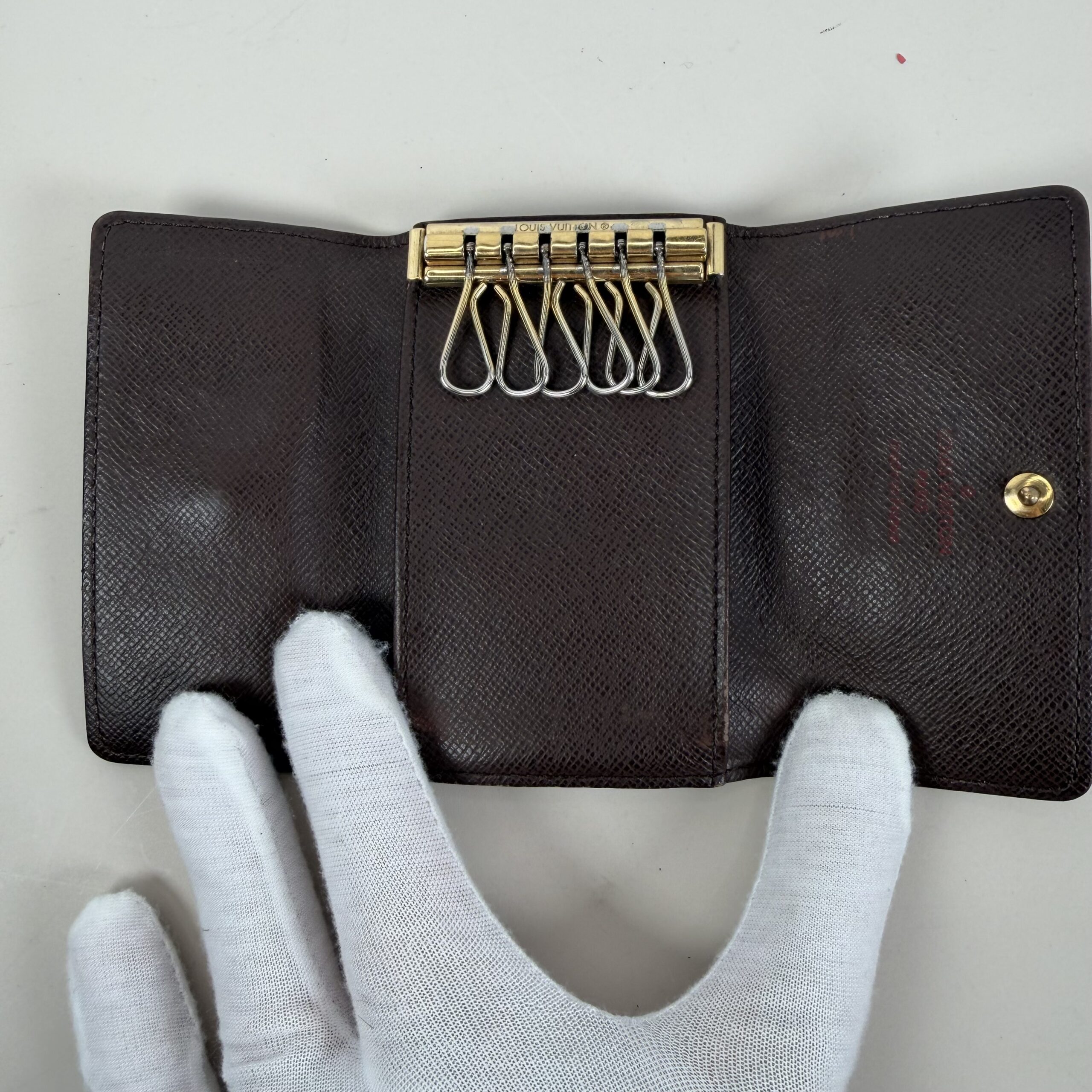 Louis Vuitton 6 Key Holder in Damier Ebene canvas - Image 5