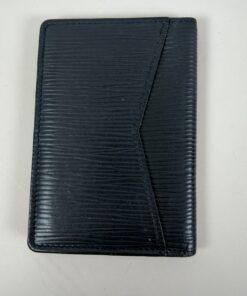 Louis Vuitton Pocket Organizer Wallet in Black Epi Leather - Image 2