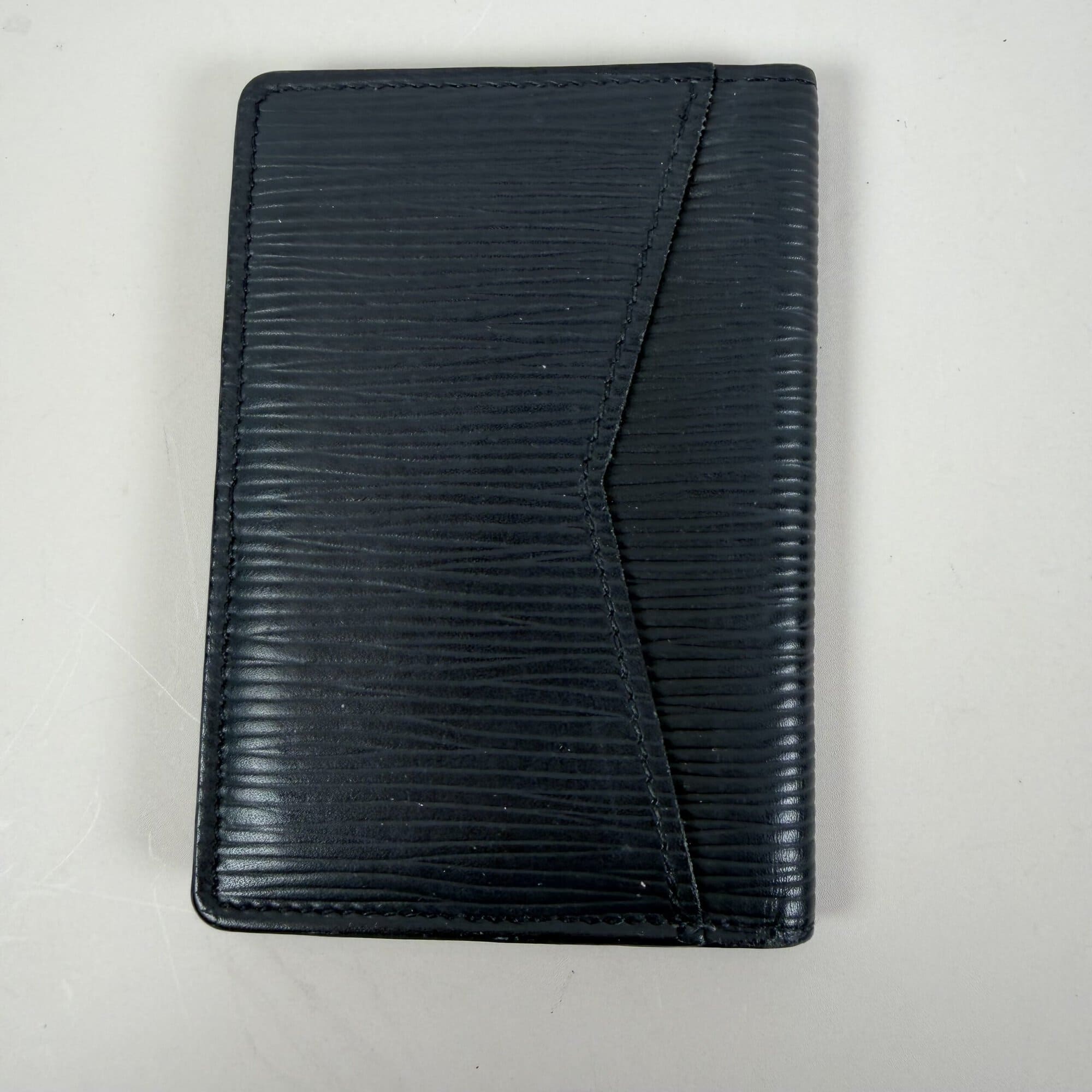 Louis Vuitton Pocket Organizer Wallet in Black Epi Leather - Image 2