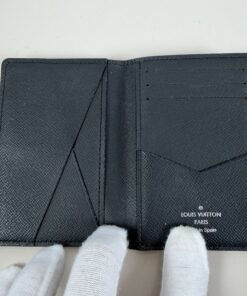 Louis Vuitton Pocket Organizer Wallet in Black Epi Leather - Image 6