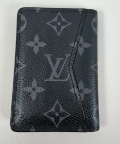 Louis Vuitton Pocket Organizer Wallet in Monogram Eclipse canvas (Model M61696) - Image 2