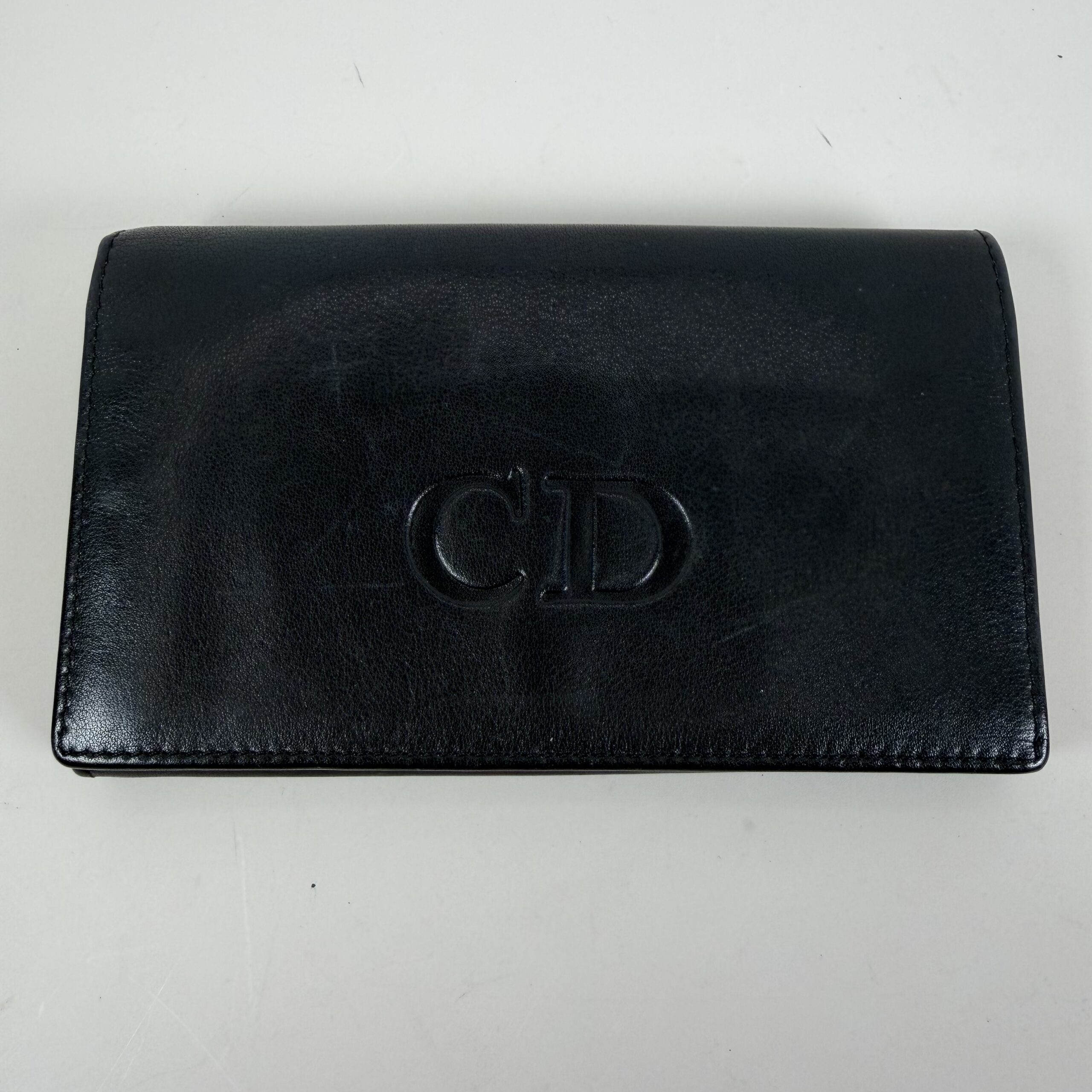 Christian Dior "CD" embossed wallet